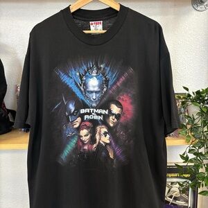 Vintage Batman & Robin Movie Promo T-Shirt